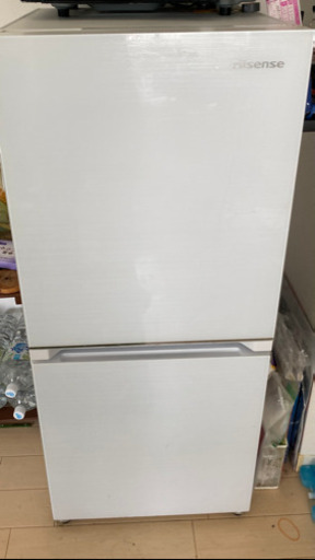 【美品】Hisense 2ドア冷凍冷蔵庫　HR-G13-W