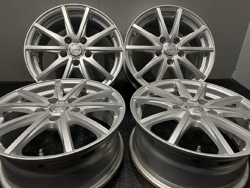 Weds JOKER ウェッズ ジョーカー 社外ホイール 16インチ 4本 6.5J5HPCD114.3+53 ヴォクシー ステップワゴン ノア等　(VHV848)クレジットカード QRコード決済可能