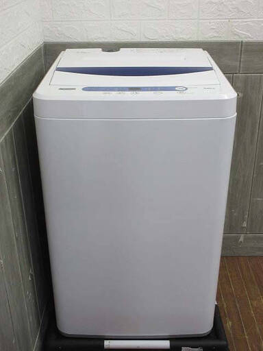 ss5111　ヤマダ電機　洗濯機　YWM-T50G1　5kg　分解清掃済み　YAMADA SELECT　全自動電気洗濯機　縦型　ホワイト×ブルー　槽洗浄　風乾燥　ステンレス槽　スピード洗浄　白