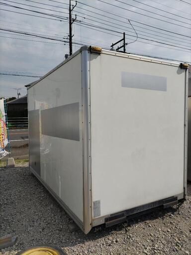 【匝瑳市】雨漏り品 保冷コンテナ (No.Z-13) 長さ約347cm×幅187cm×高さ220cm (株)トラストカーゴ 匝瑳コンテナ販売所 匝瑳市】雨漏り品 保冷コンテナ (No.Z-13) 長さ約347cm×幅187cm×高さ