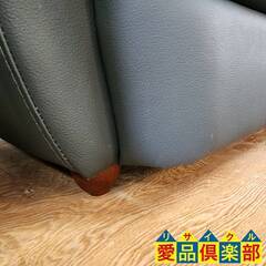 【愛品倶楽部柏店】ドルチェヴィータ 本革3人掛けソファー