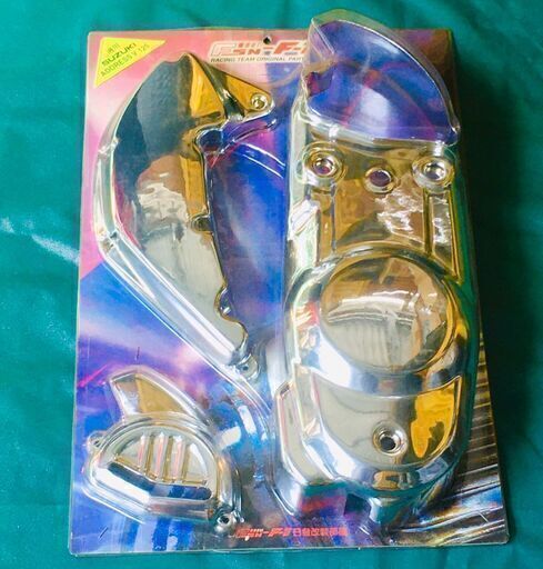 アドレスV125G,S◇メッキ エンジンカバー ＆ ファンカバー◇お得な セット価格◇新品◇ FSN F1 ◇