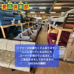 愛品倶楽部柏店】馬場家具 INTERLIVAX 2.5人掛けソファー