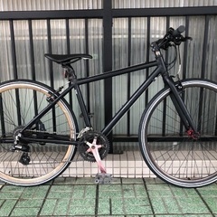 【即乘】送料無料FUJI クロスバイク PALETTE 超軽量11.8キロ24速 即乘】送料無料FUJI クロスバイク PALETTE 超軽量11.8キロ24速