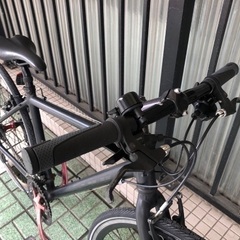 [引取相手確定しました]FUJI クロスバイク マットブラック 2018年 🔹クロスバイク🔹 FUJI PALETTE マットブラック