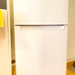 【取引中】2019年製　冷蔵庫85L 2ドア　TAGlabel ...