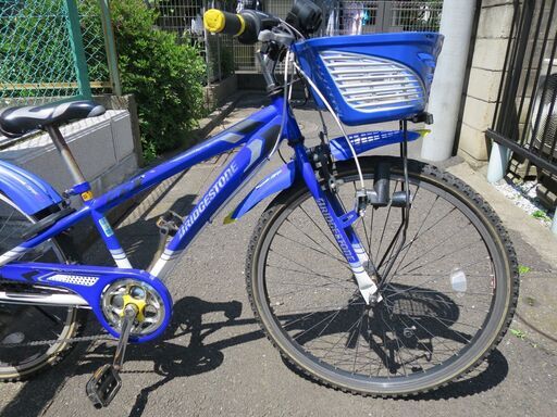 上野界隈手渡し電動自転車 ブリヂストン bikke 20インチ 子供