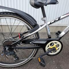 B041 ブリジストン☆子供自転車☆24インチ☆シルバー系色