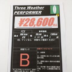 Three Weather 6\'6 ファンボード