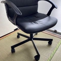 【ネット決済】IKEA オフィスチェア　事務椅子　ブラック　