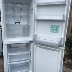 三菱　ノンフロン　冷凍冷蔵庫　MR-H26M-W 形