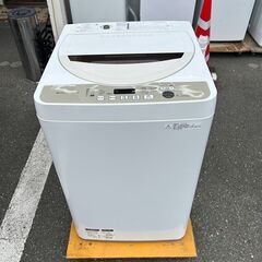 洗濯機  シャープ ES-GE45R 2016年 4.5kg せ...