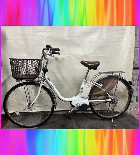 超容量12Ah！ビビDX　Panasonic　パナソニック　電動自転車　電動アシスト自転車　605ｒ6
