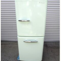 【高年式　動作良好】　エディオン　ノンフロン冷凍冷蔵庫　2ドア　...