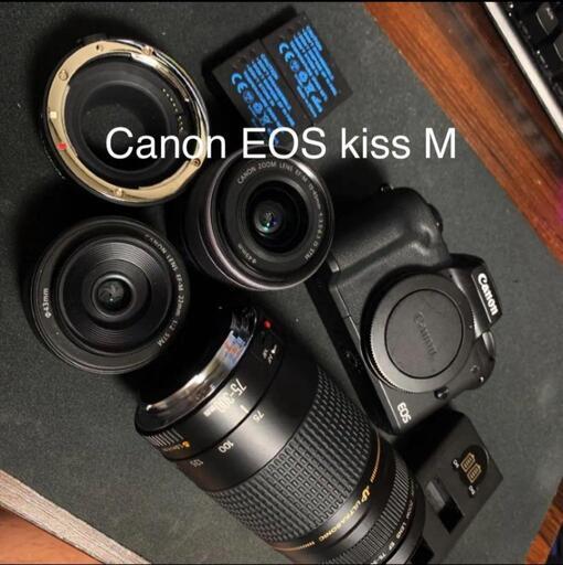 canon eos kissM ミラーレス一眼レンズセット