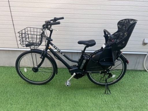 人気新品 ブリヂストン 美品電動自転車 ハイディB 黒 HYDEE.B 26インチ 