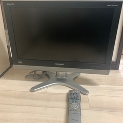 【受け渡し者決定】シャープ20インチ液晶テレビ