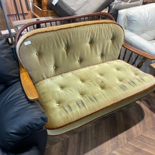 【BY REUSE 霧島国分新町店 出張買取•見積完全無料¥0】 KASHIMA 2人掛けソファー