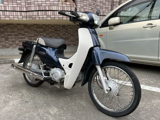 【低走行9000ｋ未満】スーパーカブ 50 AA04 インジェクションセル付　ブルー　鹿児島市