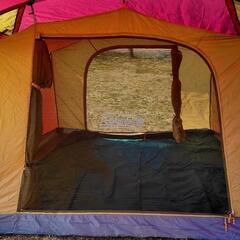 コールマン タフスクリーン2ルームテント バーガンディー、インナー