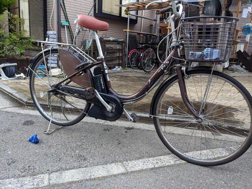 ヤマハ パス リトルモア 鍵、バッテリー、充電器あり ホワイト 26