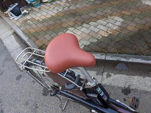 ヤマハ パス 鍵、バッテリー、充電器あり 26インチn3段変速 ブラウン