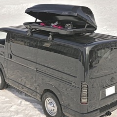 美品　inno イノー　ルーフボックス BRM466BK 500L