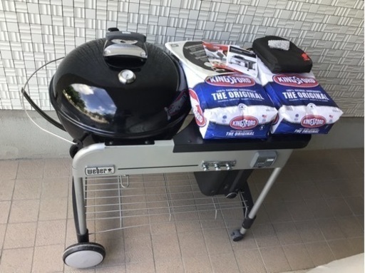 ウェーバー製パフォーマープレミアムチャコールグリル　美品中古