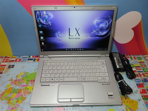 JC05160 パナソニック Let's Note CF-LX6 FHD ノートパソコン 良品 office