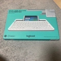 ワイヤレスキーボード(logicool)中古美品