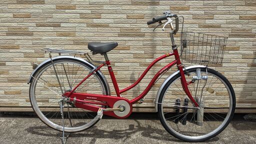 中古自転車 変速無し 26インチ （ノーマルライト） 軽整備済み 安い 防犯登録 町田市 麻生区 神奈川 107ky