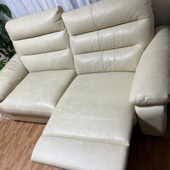 ヤマダ電機 電動リクライニングソファー