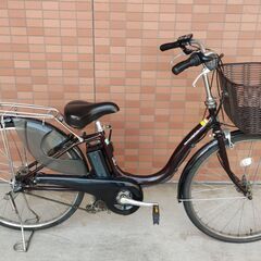 ※交渉中です※【充電器・バッテリー・取説付】 YAMAHAヤマハ PAS パス ナチュラL 3段変速付 電動アシスト自転車 電動自転車 26インチ 8.7Ah PM26NL UESD