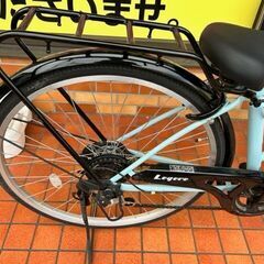 □丸石 MARUISHI Legere26インチ 自転車 FWP266ABM2 ASLC15377□6段変速