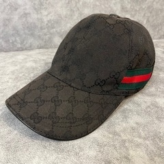 GUCCI キャップ（GGキャンバス）