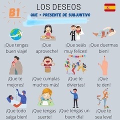  スペイン語の願うです. Los deseos en español  - 千代田区