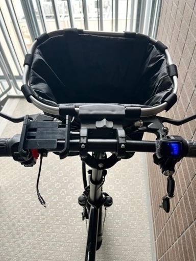 カゴ付　激速　電動自転車　フルアシスト　バッテリーパワーアップ15ah長距離①
