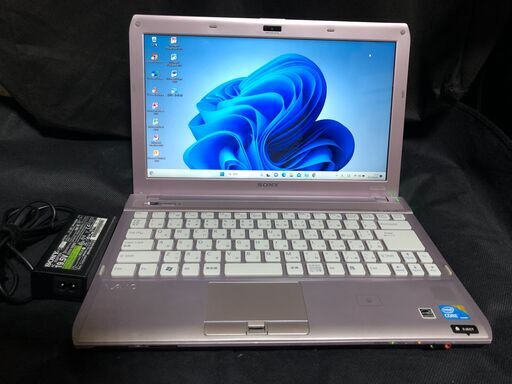 SONY VAIO PCG-51511N(VPCS139FJ/P) Win11 ＆ Office2010インストール済 / Core i3-370M(2コア/4スレッド) / メモリー4GB / HDD-500GB / DVDスーパーマルチドライブ搭載 / Webカメラ / 無線LAN / Bluetooth / Felicaカードリーダー / 13.3型ワイドTFT液晶搭載ノートPC / 中古品