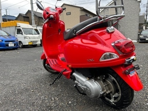 ベスパ　VXL125 フロントタイヤ新品　リアキャリア　7150km