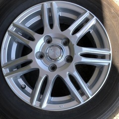 15インチ  夏　バリ山　タイヤ　アルミ　5穴　114.3　195/65 15　