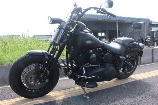 売り切り☆クロスボーンズ☆ 【FLSTSB1580】 ！カスタム車両！ 車検残あり ◇2011年モデル◇ 名義変更渡し！ 売り切り☆クロスボーンズ☆ 【FLSTSB1580】 ！カスタム車両！ 車検残