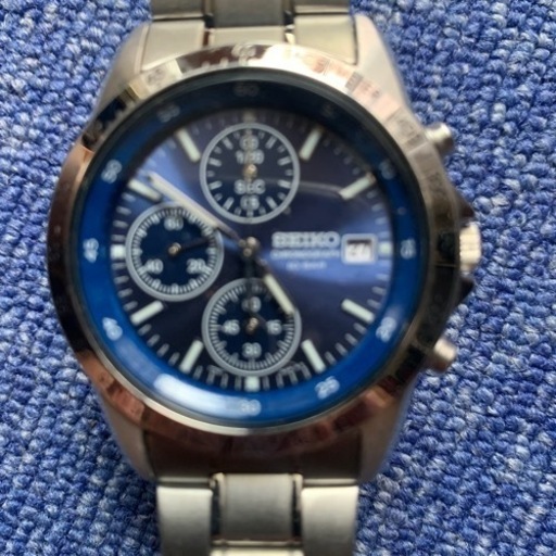 値下げSEIKOクロノグラフSBTQ071