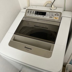 【引取予定者決定】パナソニック9.0kg洗濯機　泡洗浄