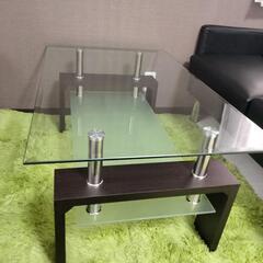 応接セット（ガラステーブル&ソファ）