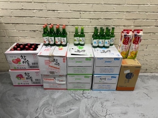 チャミスルと梅酒