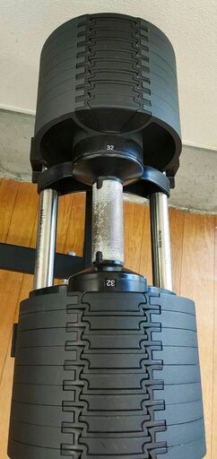 NUO FLEXBELL フレックスベル 可変式ダンベル 4Kg刻み 32Kg×2ペア 専用