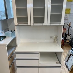 7月限定！値下げしました！！N111☆ニトリ製☆レンジボード☆食器棚☆