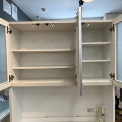 7月限定！値下げしました！！N111☆ニトリ製☆レンジボード☆食器棚☆