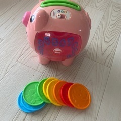 フィッシャープライス　豚の貯金箱