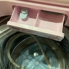 Hisense ハイセンス 全自動 洗濯機 HW-55E5KP 5.5㎏ ピンク ○BA06W001